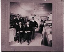 Group in Crews' Drug Store